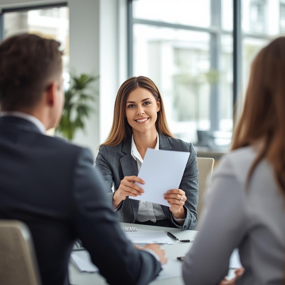 a recruiter offering a contract a recruiter offering a contract